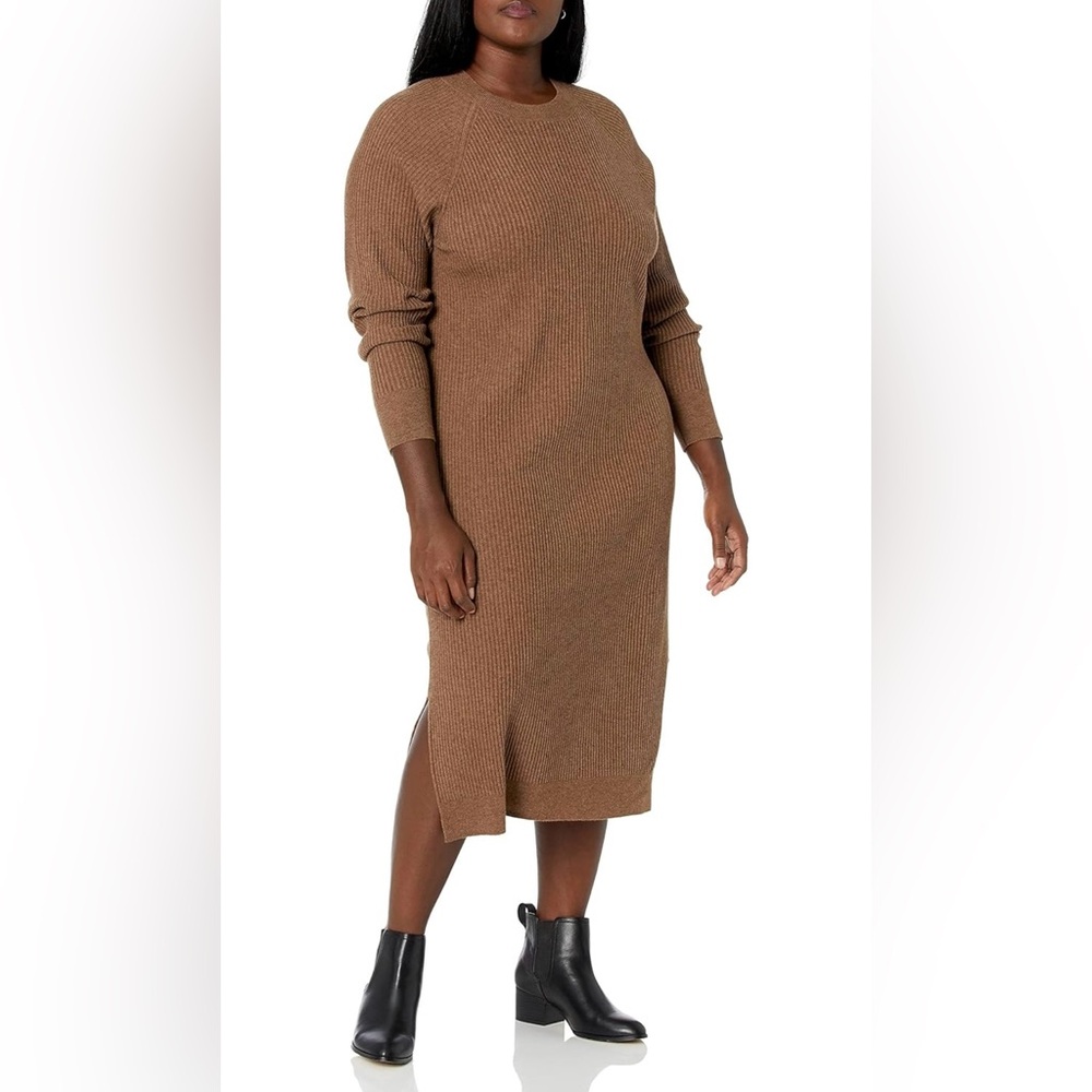 Ribbed Sweater Dress
